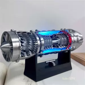1/18 Mini Fighter J-35 Aircraft Engine Model Electric Finished Model Toy Gift - Picture 1 of 17