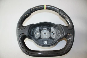 ALFA ROMEO SPIDER 4C LENKRAD + CARBON NEUBEZIEHEN NEU BEZIEHEN  - Bild 1 von 11