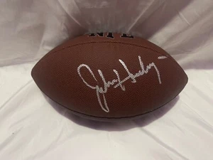 Baltimore Ravens JOHN HARBAUGH Signed NFL Football - Picture 1 of 1