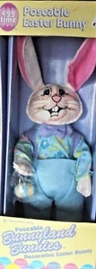 Vintage NEW 1991 NIB egg time Easter Bunny - Picture 1 of 6