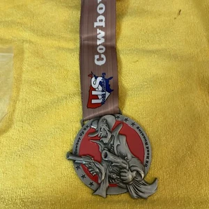 US ROAD RUNNING Medal Cowboy Up 5K - Picture 1 of 2