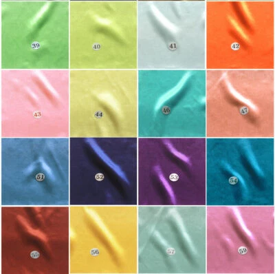 SHINY STRETCH SATIN BRIDAL FABRIC WEDDING TABLE CLOTH DRESS DRAPERY STUDIO 17YDS - Image 1 of 4