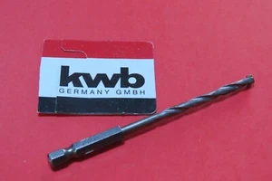 TCT MASONRY DRILL BIT 5mm 1/4" HEX SHANK Top Quality Steel KWB EINHELL - Picture 1 of 1