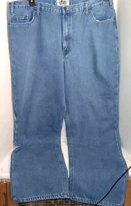 Old Mill Men's Fleece Lined Jeans 42x34 Classic Fit Medium Wash - Picture 1 of 9