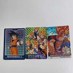 Dragon Ball Z Holographic Card Lot – Goku SSJ #397, #231 & #201 (Raw) - Picture 1 of 3
