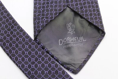 1237) DORMEUIL CORBATA HOMBRE 100% SEDA HECHA EN ITALIA Foto 1 de 3