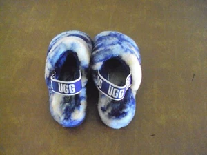 UGG Women's Multi Color Purple Slide Slippers Size 7 - Picture 1 of 2