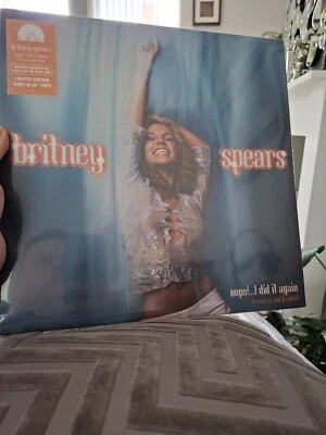 BRITNEY SPEARS * OOPS!... REMIXES & B-SIDES * RSD LIMITED  BLUE VINYL * BN&M! - Image 1 of 2