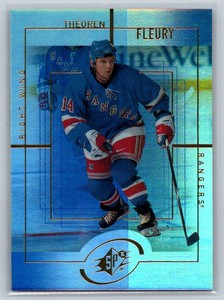 1999 SPx #96 Theoren Fleury Colorado Avalanche