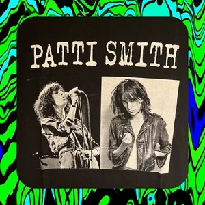 Unworn PATTI SMITH 2021 POETRY & MUSIC TOUR CONCERT T-Shirt S DEADSTOCK RARE NOS - Picture 1 of 5