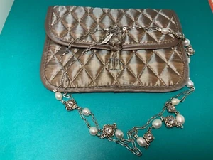 🌸Brighton Alazar Silver Crystal Faux Pearl 48" Necklace (N21) NWT 🌸 - Picture 1 of 11