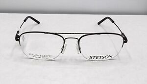 Stetson Zylo-Flex 723 Glasses Zyloware Eyeglasses Frames 058 Gunmetal 56-19-145