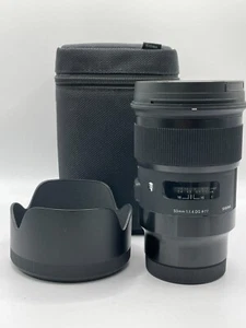 SIGMA for LEICA L-MOUNT 50mm f/1.4 DG HSM ART LENS - 50 mm 1:1.4 A - VERY GOOD - Picture 1 of 9