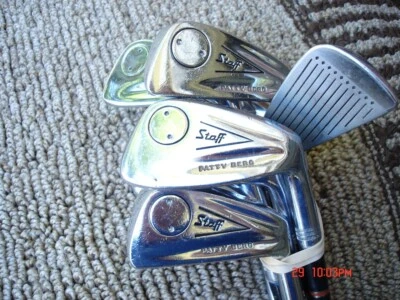 1973 Wilson Staff Patty Berg ladies iron set 3-PW matched irons weight port - Image 1 of 4