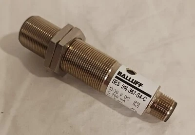 Balluff BES 516-367-S4-C Inductive Sensor NC, DC, 4mm, 10~30V NEW. Free Shipping - Image 1 of 4