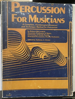 "Percussion for Musicians" - Robert McCormick - Percussion Methods and Teaching - Image 1 of 4