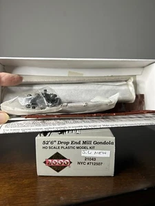L.L./P2K 21043  N.Y.C. 52'6" Drop End Gondola Car #712507  KIT H.O. 1:87 - Picture 1 of 1