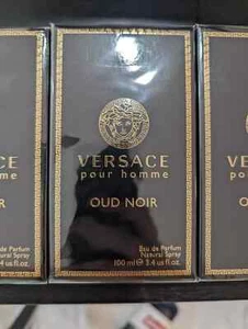 Versace Pour Homme Oud Noir 3.4oz Eau de Parfum Spray - Picture 1 of 3