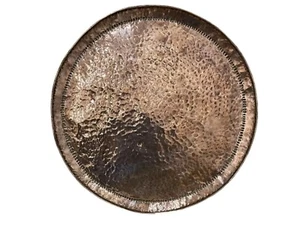 Antique Arts And Crafts Movement Planished Copper Charger John Pearson Stamped - Picture 1 of 5