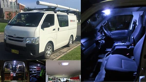 For Toyota HIACE VAN Interior LED light upgrade kit -Super Bright! 2005-2009 - Picture 1 of 10