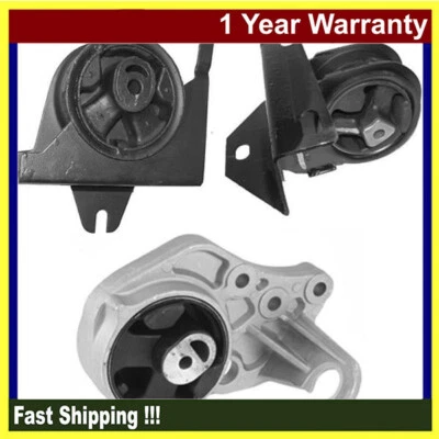 Nuevo para 96-00 Dodge Grand Caravan montaje de motor 2959 2960 2984 M832 juego de 3 Foto 1 de 3