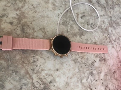 Reloj inteligente Fossil Sport 41 mm silicona - rubor Foto 1 de 3