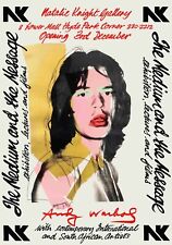 Andy Warhol - Plakat - Mick Jagger, 1974, ca. 72 x 51 cm