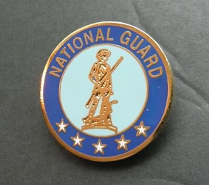 ARMY NATIONAL GUARD LARGE LAPEL PIN BADGE 1.5 INCHES - Picture 1 of 1