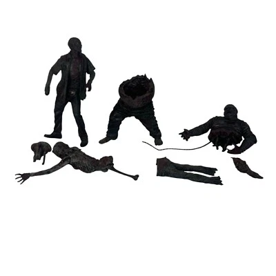 Juego de 3 figuras de acción The Walking Dead AMC TV Bloody Zombies Horror Undead Dead Dead Foto 1 de 4