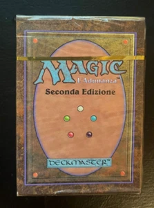 MTG STARTER DECK EXC FACTORY SEALED REVISED EUROPEAN FWB ITALIAN MAGIC VINTAGE - Imagen 1 de 4