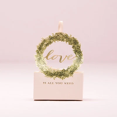 10/pk Cajas de regalos de corona de amor Cajas de regalos de boda para ducha nupcial Foto 1 de 2