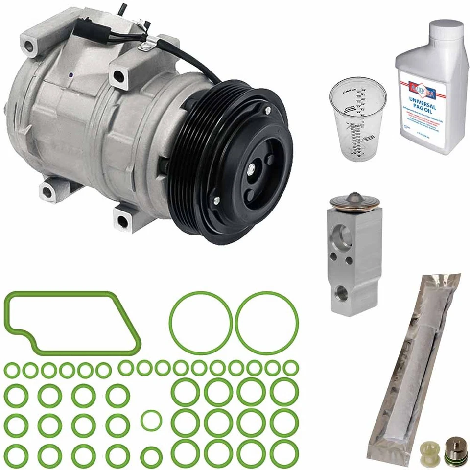 For Toyota Sienna 2004 2005 Omega AC Compressor w/ A/C Repair Kit CSW - Image 1 of 1