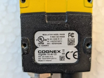 COGNEX IN SIGHT 2000 VISION SENSOR R.REM-CGX-R00039  821-10026-1R 01 - Image 1 of 4