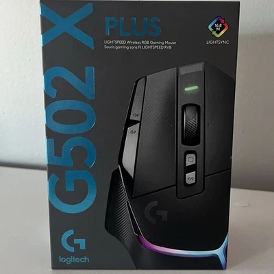 Logitech G502 X Plus Wireless Gaming Mouse — Factory Sealed — New In Box - Image 1 of 4