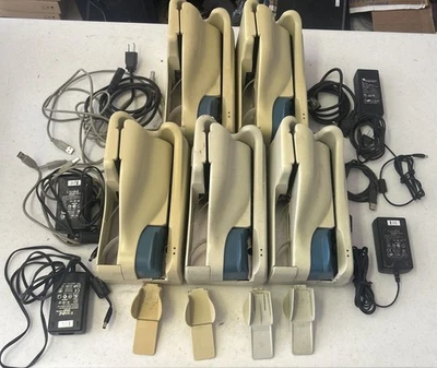 (LOT OF 8) Panini Vision X USB Desktop Professional Check Scanner w/ PSU - Image 1 of 4