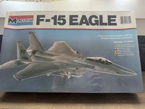 NEW & SEALED Monogram  F-15 Eagle Scale Plastic Model Plane Kit - Picture 1 of 5