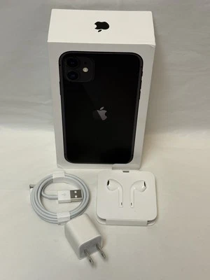 Apple iPhone 11 Box Earpod Airpod Charging Cable Plug Phone Accessories Unused - Image 1 of 4