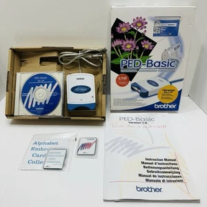 BROTHER PED-BASIC Ver 1.07 CD Memory Card & Writer Box File Transfer System - Picture 1 of 19