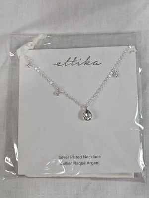 Collar Ettika Goteando Cristales NUEVO EN Paquete N3655.CLR.S ETT-FA-101 Foto 1 de 3