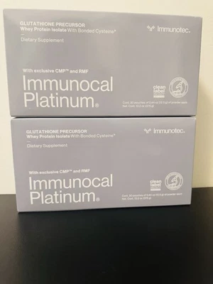 Immunotec Immunocal Platinum 2 Boxes - Image 1 of 3