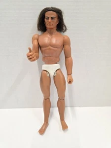 1971 Mattel Big Jim 10 Inch Indian Native American Action Figure Push Button - Picture 1 of 4