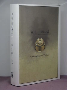 1st, signed by the author, Writ in Blood by Chelsea Quinn Yarbro (1997) - Picture 1 of 2