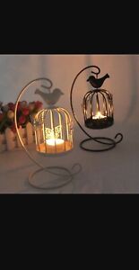 Bird Cage Candle Lamp