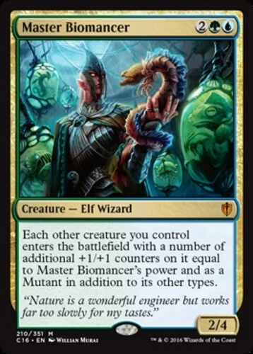 MTG - Master Biomancer - Commander 2016 - NM, English Magic FLAT RATE SHIP - Image 1 of 1
