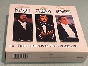 Luciano Pavarotti, Jose Carreras & Placido Domingo - 3 CD's Album Box Set - 2000 - Imagen 1 de 6