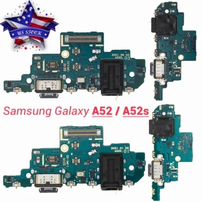 For Samsung Galaxy A52 A52s 5G USB Charger Charging Port Board Connector Dock - Image 1 of 4