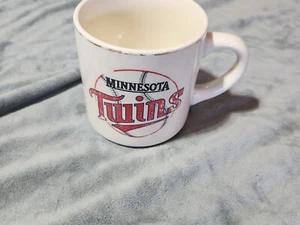 vintage 1987 World Series MLB  Minnesota Twins ceramic baseball mug cup 3.5" - Picture 1 of 9