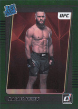 2022 Donruss UFC Green Flood #212 Rafael Fiziev Rookie Card NM-MT
