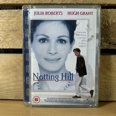 Notting Hill Drama Romance Julia Robert’s Hugh Grant Movie DVD 1999 - Image 1 of 4