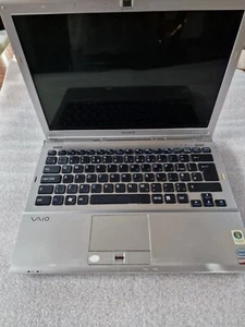 Sony Vaio VGN-SR19XN Model PCG-5N2M Silver 13.3' For Parts Read Description  - Picture 1 of 17